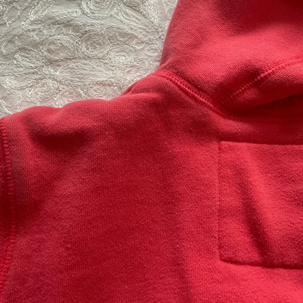 GUC Pinkish Coral Life is Good Hoodie Sweatshirt w/Pockets! - Picture 6 of 6